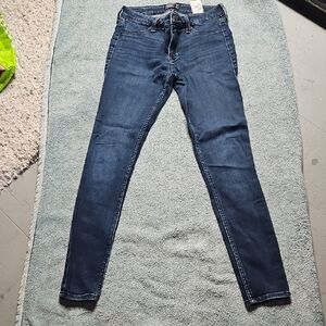 Abercrombie & Fitch Dark Blue Skinny Jeans